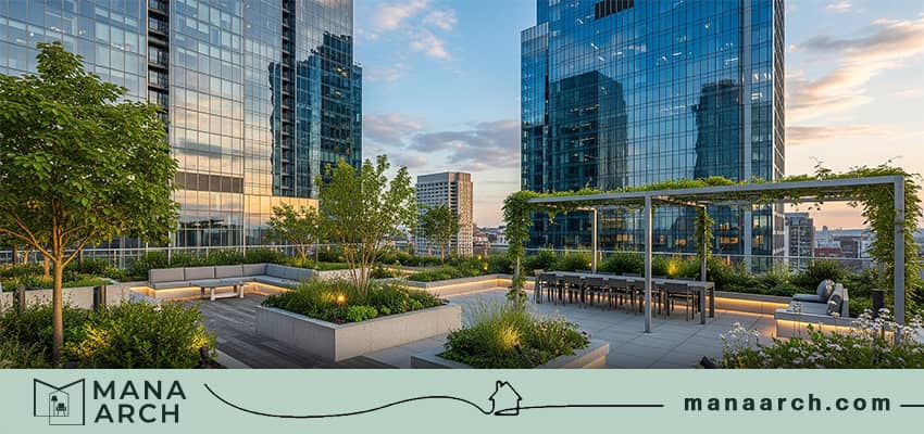 طراحی روف گاردن