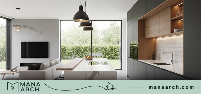 آشپزخانه مدرن ایرانی