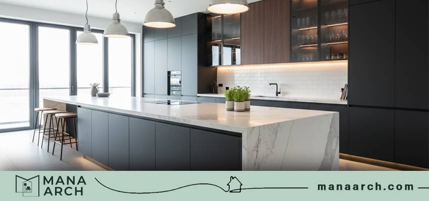 مدل آشپزخانه مدرن و شیک