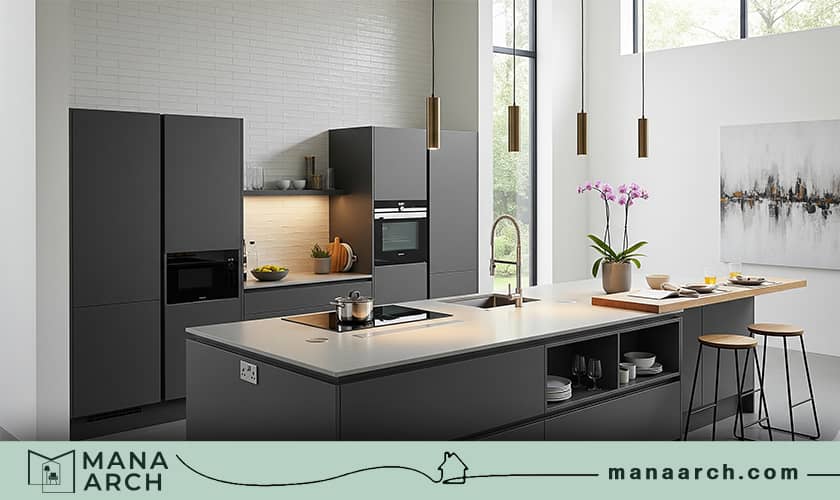 مدل آشپزخانه مدرن و شیک