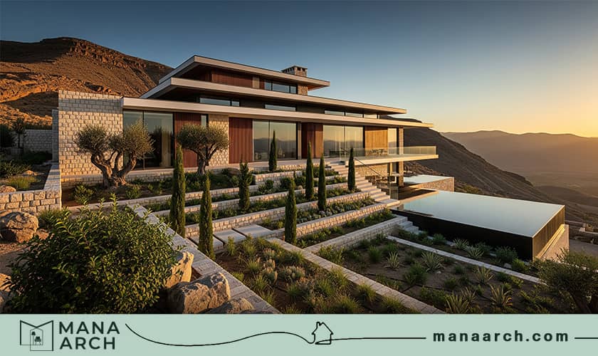 طراحی ویلای دوبلکس