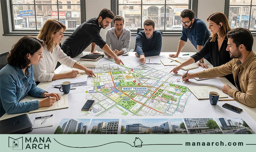 بازسازی ساختمان در غرب تهران