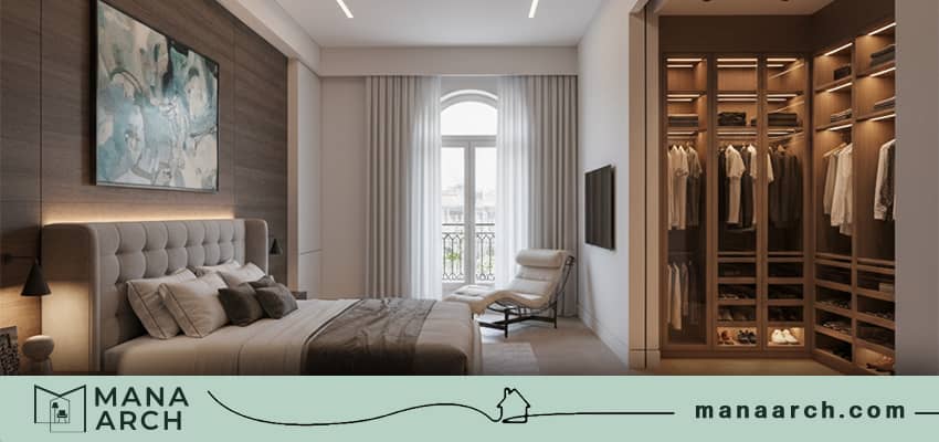 اتاق خواب مستر لاکچری