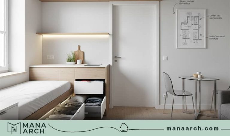 چیدمان خانه های کوچک اپارتمانی