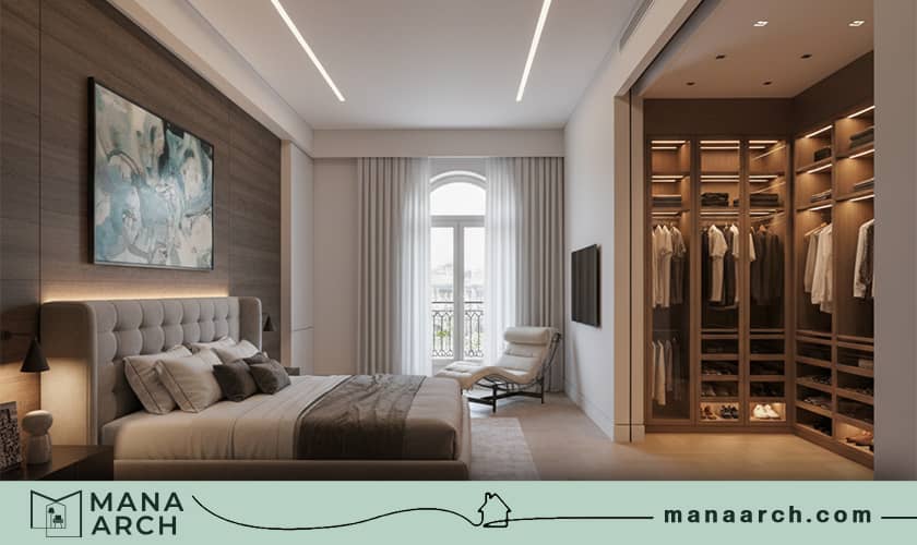 دکوراسیون اتاق خواب مستر