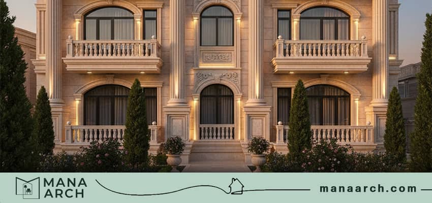 اجرا و تعمیر نمای ساختمان در شیراز