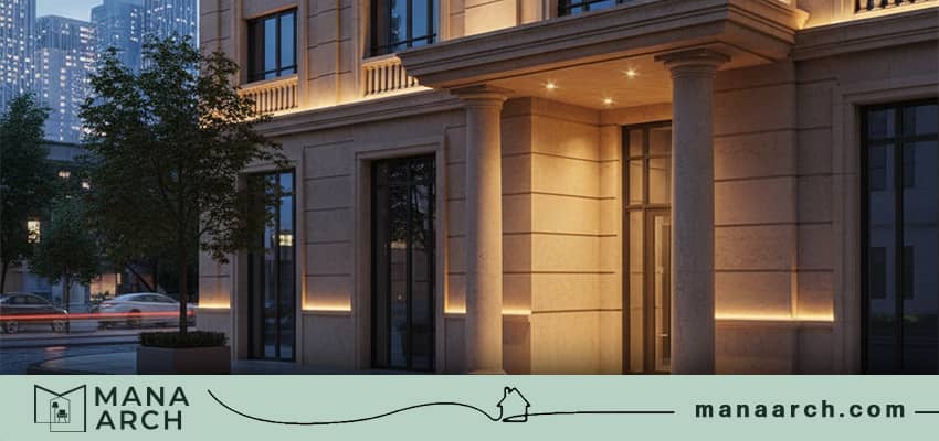 هزینه و قیمت طراحی نمای ساختمان