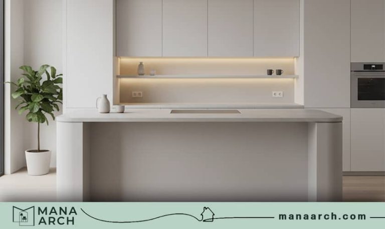 طراحی و اجرای کابینت با کناف