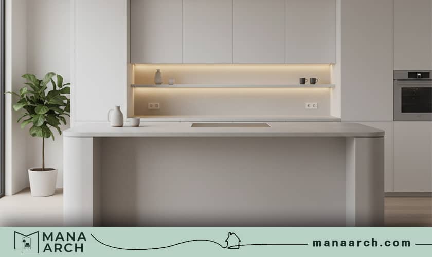 طراحی و اجرای کابینت با کناف