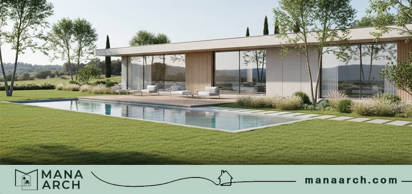 ساخت ویلا و خانه با سازه ال اس اف در رشت