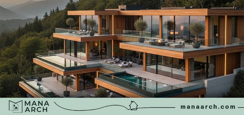 تولید کننده ویلا پیش ساخته ال اس اف (lsf)