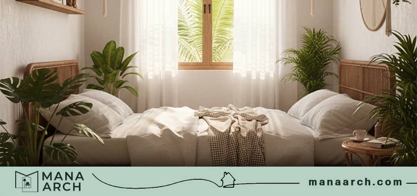 یکی از ایده‌های دکوراسیونی خیلی قشنگ برای اتاق