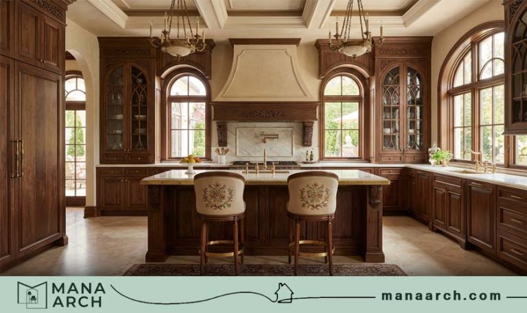 طراحی کابینت کلاسیک