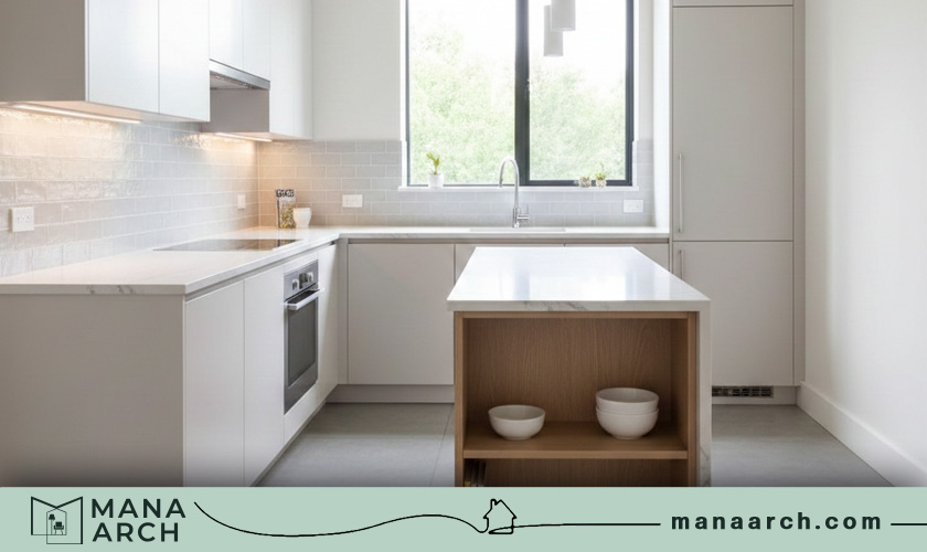 طراحی دکورایسون آشپزخانه کوچک
