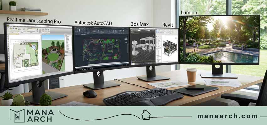 نرم های طراحی فضاسبز