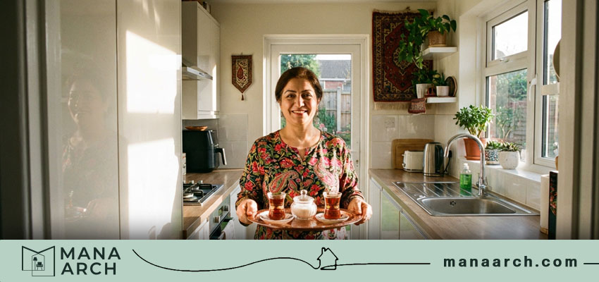 طراحی کابینت های گلاس برای آشپزخانه