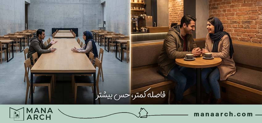 اصول طراحی کافه کم‌متراژ